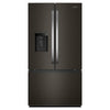 Whirlpool 36" 30 Cu. Ft. French-Door Refrigerator with Ice and Water - Black Stainless Steel - WRFF3536SV | Réfrigérateur Whirlpool de 36 po et de 30 pi3 à portes françaises avec eau et glaçons - acier inoxydable noir - WRFF3536SV | WRFF353V