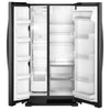 Whirlpool 33" 22 Cu. Ft. Side-by-Side Refrigerator - Black - WRS312SNHB | Réfrigérateur Whirlpool de 22 pi³ et de 33 po à compartiments juxtaposés - noir - WRS312SNHB