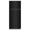 Whirlpool 28” 18.0 Cu. Ft. Top Freezer Refrigerator – Black - WRTX5118TB | Réfrigérateur Whirlpool de 18,0 pi³ et de 28 po à congélateur supérieur - noir - WRTX5118TB