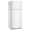 Whirlpool 28” 18.0 Cu. Ft. Top Freezer Refrigerator – White - WRTX5118TW | Réfrigérateur Whirlpool de 18,0 pi³ et de 28 po à congélateur supérieur - blanc - WRTX5118TW