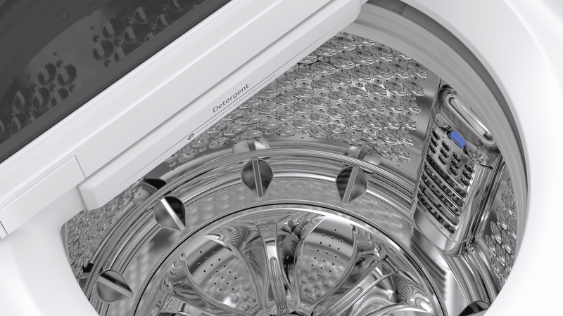LG 6.3 Cu. Ft. Top Load Impeller Washer with EasyUnload® and  TurboWash® - White - WT8300CW