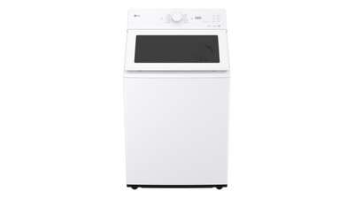 LG 6.3 Cu. Ft. Top Load Impeller Washer with EasyUnload® and  TurboWash® - White - WT8400CW | Laveuse LG à chargement par le haut de 6,3 pi3 avec turbine, EasyUnload🅫 et TurboWash🅫 - blanche - WT8300CW