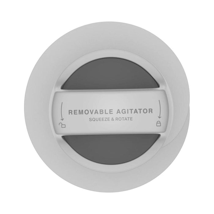 Whirlpool 6.1 Cu. Ft. Smart Top Load Washer with Removable Agitator – Radiant Silver - WTW8507TR