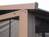 Gazebo Penguin Florence - Wall Mounted Solarium 10x12 Metal Roof|Gazebo Penguin Florence - Solarium mural 10x12 Toit d'acier