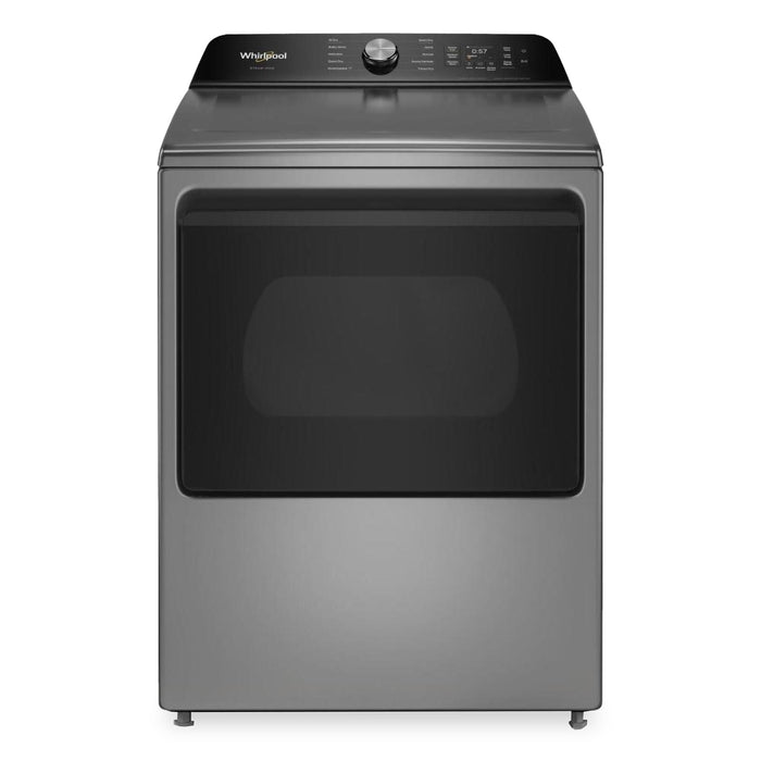 Whirlpool 7.5 Cu. Ft. Smart Electric Top Load Dryer with AI Dry – Radiant Silver - YWED8509TR