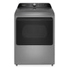 Whirlpool 6.1 Cu. Ft. Smart Top Load Washer and 7.5 Cu. Ft. Electric Dryer – Radiant Silver  | Laveuse intelligente à chargement par le haut de 6,1 pi³ et sécheuse électrique de 7,5 pi³ de Whirlpool - argenté radieux