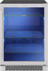 Brisas by Zephyr 24"  Beverage Cooler with 8-Bottle Single Zone - Stainless Steel - BBV24C01AG | Refroidisseur à boissons Brisas par Zephyr de 24 po avec 1 zone pour 8 bouteilles - acier inoxydable - BBV24C01AG | BBV24C0S