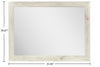Abby Bedroom Dresser Mirror - White | Miroir de commode de chambre à coucher Abby - blanc