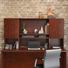 Affirm 71.10" Commercial Grade Storage Hutch with 2 Cabinets - Classic Cherry|Crédence de rangement Affirm de 71,10 po de qualité commerciale avec 2 armoires - cerisier classique