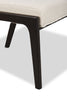 Alma Dining Chair with Boucle Fabric - Charcoal Black & White | Chaise de salle à manger Alma en tissu bouclé - anthracite noir et blanche
