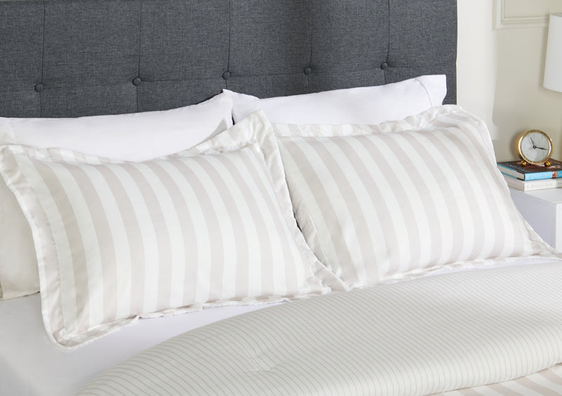 Ambrose 3-Piece King Comforter Set - Oatmeal