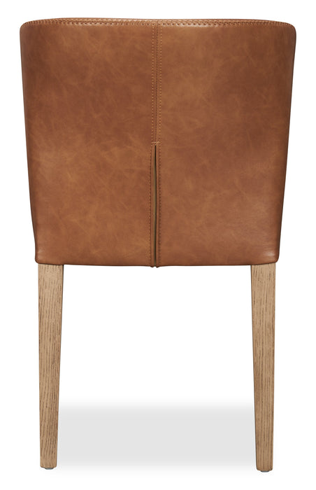 Arlo Dining Chair with Vegan Leather Fabric - Copper