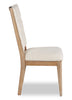 Aspen Dining Chair with Fabric Seat & Back - Natural | Chaise de salle à manger Aspen avec siège et dossier en tissu - naturelle
