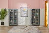 Athena 36" Curio Cabinet - Grey|Armoire vitrée Athena de 36 po - grise