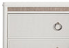 Ava Bedroom 7-Drawer Dresser with LED Light, 67"W x 39"H, Glam - White | Commode somptueuse Ava de 67 po (L) x 39 po (H) à 7 tiroirs avec éclairage à DEL pour la chambre à coucher - blanche