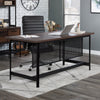 Briarbrook 65.98" Commercial Grade Table Office Desk - Brown|Bureau de type table Briarbrook de 65,98 po de qualité commerciale - brun