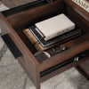 Briarbrook 65.98" Commercial Grade L-Shaped Computer Office Desk with 3-Drawers - Brown|Bureau d’ordinateur en forme de L Briarbrook de 65,98 po de qualité commerciale à 3 tiroirs - brun
