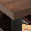 Briarbrook 60" Commercial Grade Computer Desk Hutch with Cubbyholes - Brown|Crédence de bureau d’ordinateur Briarbrook de 60 po de qualité commerciale avec compartiments ouverts - brune