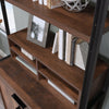 Briarbrook 32.28" Commercial Grade Utility Hutch - Brown|Crédence tout usage Briarbrook de 32,28 po de qualité commerciale - brune
