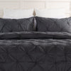 Brianna Dark Grey 3-Piece King Comforter Set