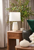 Sofia 20” Modern Stone Table Lamp - Natural Alabaster | Lampe de table moderne Sofia de 20 po en pierre - albâtre naturel