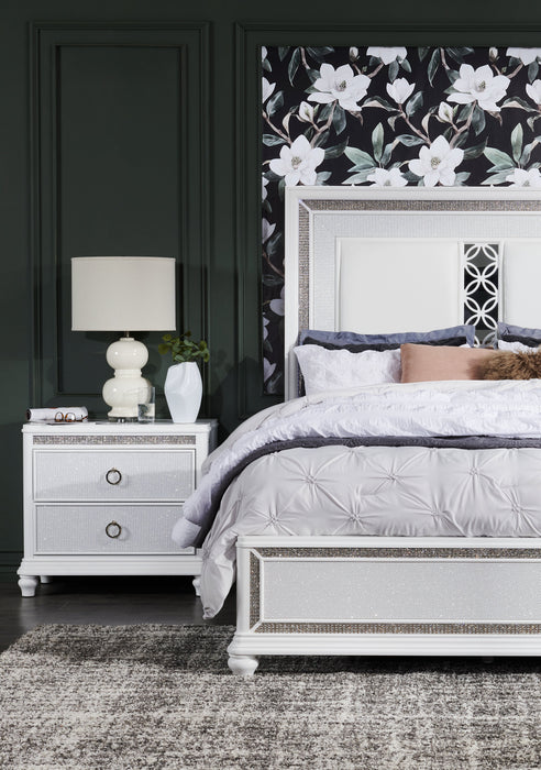Brianna Light Grey 3-Piece Full/Queen Comforter Set