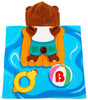 Brickley Bear Hooded Beach Towel | Serviette de plage à capuchon de l’ourson Brickley