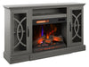 Brooke 62" Contemporary Electric Fireplace TV Stand with Storage & Cable Management for TVs up to 70 | Meuble pour téléviseur contemporain Brooke de 62 po avec foyer électrique, rangement et système de