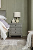 Chelsea Bedside 2-Drawer Nightstand, 28"W x 28"H - Grey | Table de nuit Chelsea de 28 po (L) x 28 po (H) à 3 tiroirs - grise