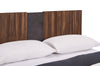 Scott Living Dante Panel Bed with Headboard & Frame, Brown - Queen Size | Lit à panneaux Dante de Scott Living avec tête de lit et cadre de lit, brun - format grand lit