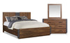 Scott Living Dante 5pc Bedroom Set with Bed, Dresser & Mirror, Brown - Queen Size | Ensemble de chambre à coucher Dante de Scott Living 5 pièces avec lit, commode et miroir, brun - format grand lit