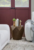 Dawson 19” Modern End Table - Light Brown | Table de bout moderne Dawson de 19 po - brun clair