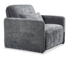 Dawn 42" Chenille Fabric Sleeper Chair - Grey | Fauteuil-lit Dawn de 42 po en tissu de chenille - gris