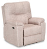 Made in Canada Dawson 40" Fabric Power Reclining Chair with USB Port - Beige | Fauteuil à inclinaison électrique Dawson de 40 po fabriqué au Canada en tissu avec port USB - beige