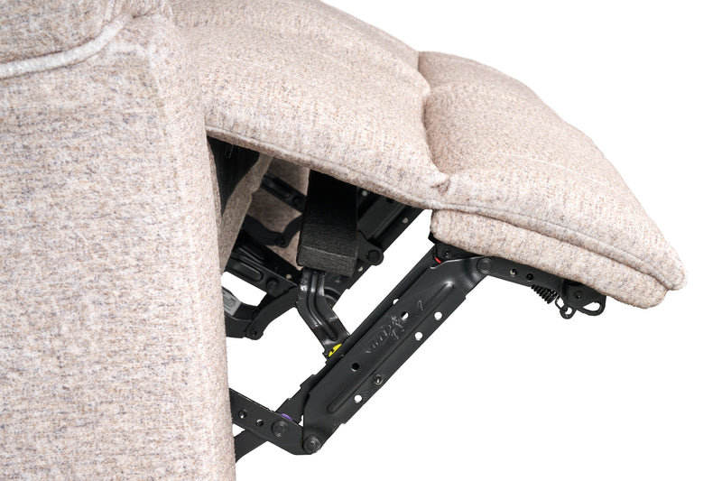Made in Canada Dawson 40\" Fabric Power Reclining Chair with USB Port - Beige