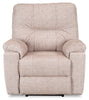 Made in Canada Dawson 40" Fabric Power Reclining Chair with USB Port - Beige | Fauteuil à inclinaison électrique Dawson de 40 po fabriqué au Canada en tissu avec port USB - beige