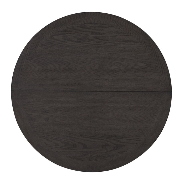 Dena Dining Table with 42-60\"W Extension, Round  - Dove Grey