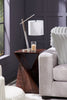 Dexter 24" Modern Brushed Steel Table Lamp |Lampe de table Dexter moderne de 24 po acier brossé