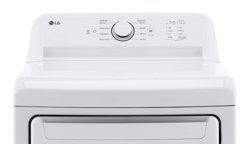 LG 4.8 Cu. Ft. Top-Load Washer with 4-Way Agitator and 7.3 Cu. Ft. Electric Dryer