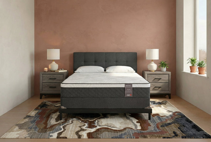 Springwall Encore Echo Eurotop Firm Twin Mattress Set