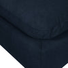 Eclipse 4-Piece Linen-Look Fabric Modular Sectional - Navy 