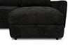 Scott Living Elevate Modular 7-Piece Right-Facing Chenille Fabric Power Sliding Sectional with Storage - Ebony | Sofa sectionnel modulaire à coulissement électrique de droite Elevate de Scott Living 7 pièces en tissu de chenille avec rangement - Ebony