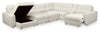 Scott Living Elevate Modular 7-Piece Left-Facing Chenille Fabric Power Sliding Sectional with Storage - Beige | Sofa sectionnel modulaire à coulissement électrique de gauche Elevate de Scott Living 7 pièces en tissu de chenille avec rangement - beige