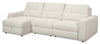 Scott Living Elevate Modular 3-Piece Left-Facing Chenille Fabric Power Reclining Sectional – Beige | Sofa sectionnel modulaire à inclinaison électrique de gauche Elevate de Scott Living 3 pièces en tissu de chenille - beige
