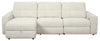 Scott Living Elevate Modular 3-Piece Left-Facing Chenille Fabric Power Reclining Sectional – Beige | Sofa sectionnel modulaire à inclinaison électrique de gauche Elevate de Scott Living 3 pièces en tissu de chenille - beige