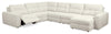 Scott Living Elevate Modular 6-Piece Right-Facing Chenille Fabric Power Reclining and Sliding Sectional - Beige | Sofa sectionnel modulaire à coulissement et inclinaison électriques de droite Elevate de Scott Living 6 pièces en tissu de chenille - beige