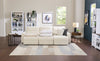 Scott Living Elevate Modular 115" Chenille Fabric Sofa with Power Sliding - Beige | Sofa modulaire Elevate de Scott Living de 115 po en tissu en chenille avec coulissement électrique - beige