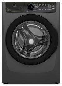 Electrolux 5.2 Cu. Ft. Front Load Perfect Steam™ Washer with LuxCare® Wash – Titanium – Stackable - ELFW7437AT