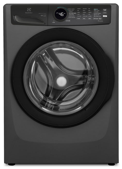 Electrolux 5.2 Cu. Ft. Front Load Perfect Steam™ Washer with LuxCare® Wash - Titanium - Stackable - ELFW7437AT
