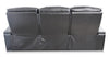 Elite 86" Genuine Leather Massage Power Reclining Sofa with Immersive Audio and Power Headrests - Black | Sofa de massage à inclinaison électrique Elite de 86 po en cuir véritable avec son immersif et appuie-têtes électriques - noir